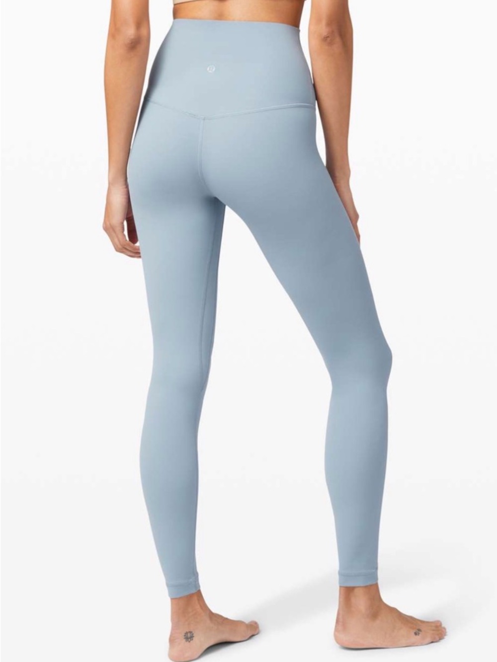lululemon athletica High-Rise Seamless Leggings in Light Blue